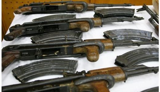 Arme antice la Muzeul Unirii din Alba Iulia.