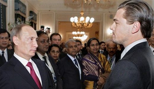 Putin îl descrie pe DiCaprio drept "un bărbat adevărat".