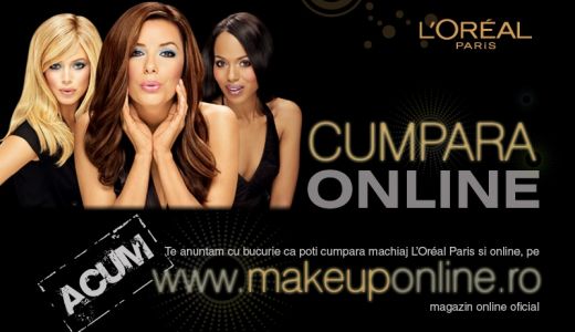 S-a lansat magazinul on-line L'Oreal!