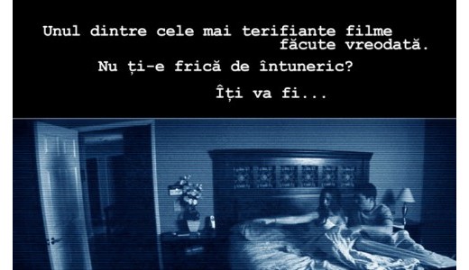 O Activitate Paranormala se petrece in cinematografele din Romania