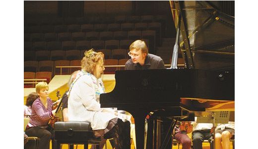 Pianista fără auz, la Ateneu.