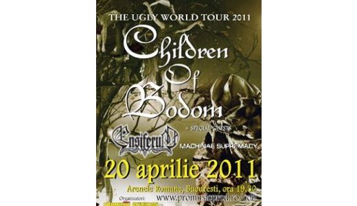 Fanii din Europa ai trupelor Children of Bodom şi Ensiferum vin la Bucureşti.