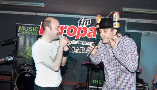 Spectacol de zile mari cu Bere Gratis în garajul Europa FM.