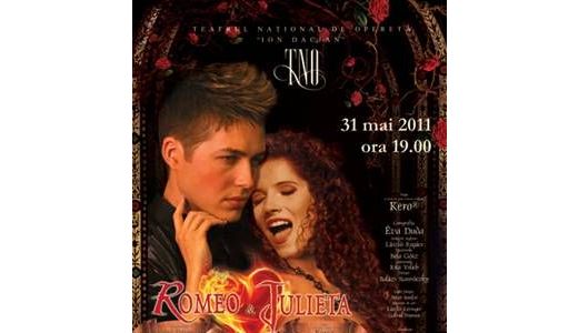 Spectacolul Romeo şi Julieta, bilingv,  pe 31 mai, la Operetă.