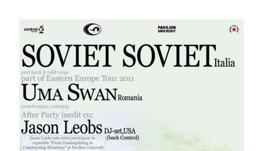 Soviet Soviet, Uma Swan şi Jason Loebs, în club Control.