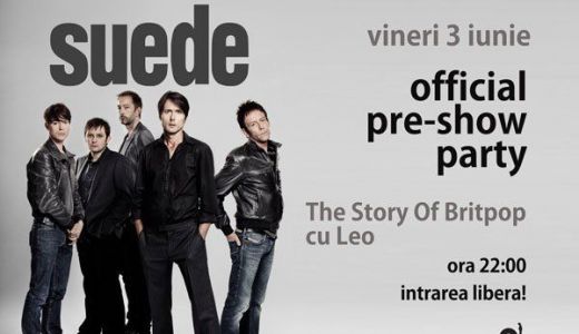 The Story of Britpop"-SUEDE Official Pre-Show Party, în club Control.