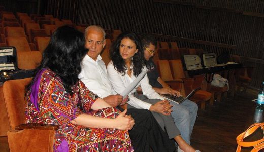 Ramona Badescu, show cu Zamfir si Marius Mihalache la Roma