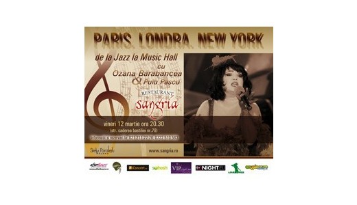 De la Jazz la Music Hall, o seara perfecta alaturi de Ozana Barabancea