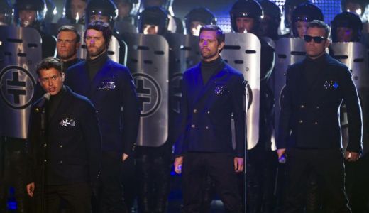 Record în muzica britanică: Take That a încasat 43 de milioane de euro pentru opt concerte.
