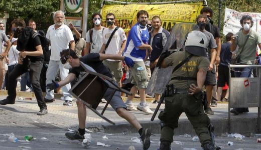 Drama tinerilor şomeri din Grecia.