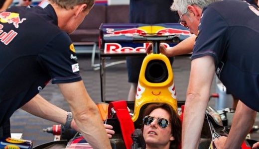 Tom Cruise, pilot de Formula 1.