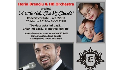 Horia Brenciu canta pentru un eveniment caritabil