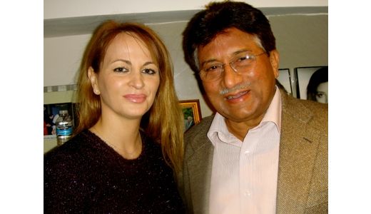 Delia Antal, la pranz cu fostul presedinte al Pakistanului
