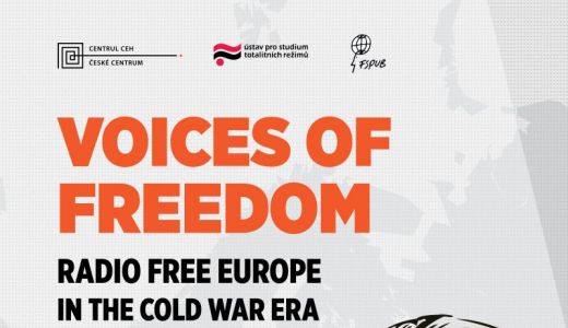 Expoziţie: Vocea libertăţii – Radio Europa Liberă în era Războiului Rece.