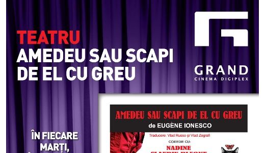 Claudiu Bleont, Nadine si Marius Urzica adreseaza o noua provocare iubitorilor de teatru la Grand Cinema Digiplex