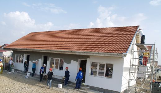 Dupa numai o saptamana de munca, voluntarii si beneficiarii Casei de Pasti si-au dus la bun sfarsit misiunea