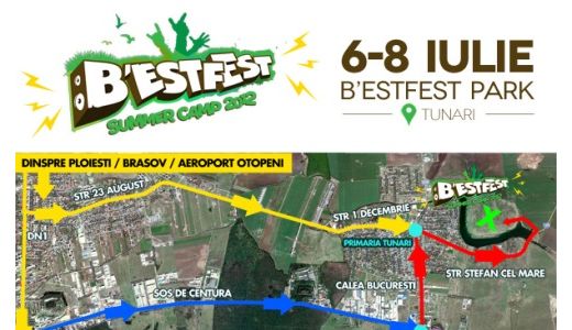 Linie speciala de transport RATB pentru B’ESTFEST Summer Camp 2012!