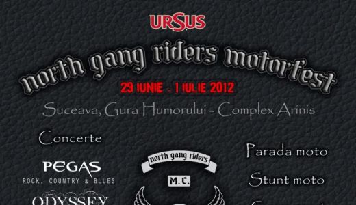 Motorfest 2012: Clubul moto North Gang Riders Suceava ii invita pe toti pasionatii de ...