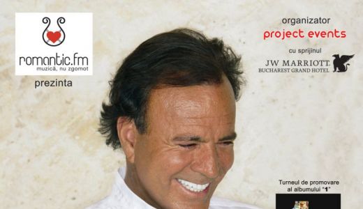 Ultimele 500 de bilete la concertul lui Julio Iglesias.