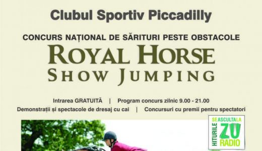 Demonstraţii spectaculoase la etapa Royal Horse Show Jumping între 19-22 iulie.
