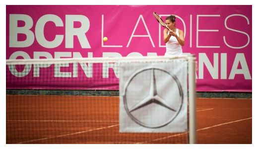 Mercedes-Benz Romania sustine din nou sportul alb, in cadrul turneului BCR Open Romania