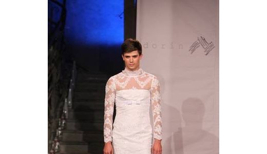 Mireasa colectiei de toamna-iarna a designerului Dorin Negrau a fost un barbat!