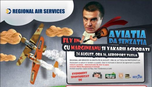 FLY IN cu Margineanu & friends, la aeroportul Tuzla.