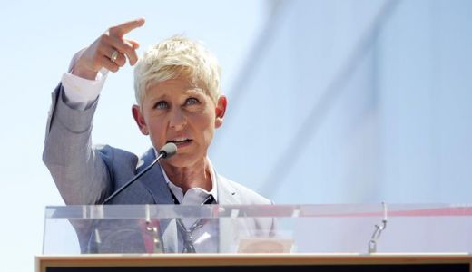VIDEO. Ellen DeGeneres a primit o stea pe Walk of Fame.