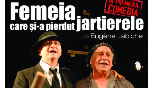 Horatiu Malaele si George Mihaita revin pe scena  in “Femeia care si-a pierdut jartierele”
