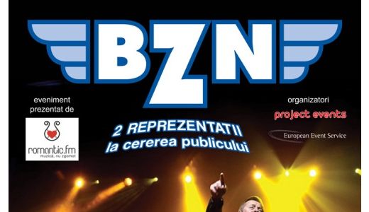 La cererea publicului, BZN va sustine si al doilea concert la Bucuresti!