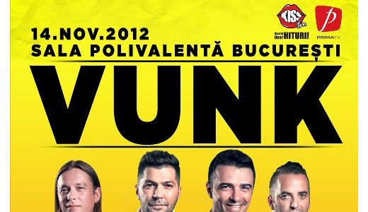 Trupa VUNK revolutioneaza concertele de pana acum