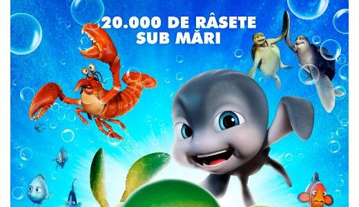 Broscutele testoase dau lectii de curaj, in noul film Aventurile lui Sammy 2