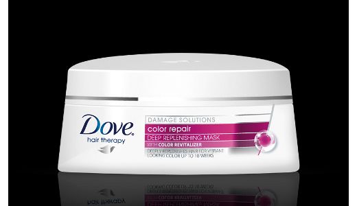 Culoare vie timp de 10 saptamani cu DOVE COLOR REPAIR