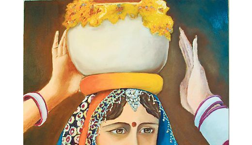 India lui Eliade, la Muzeul Satului.