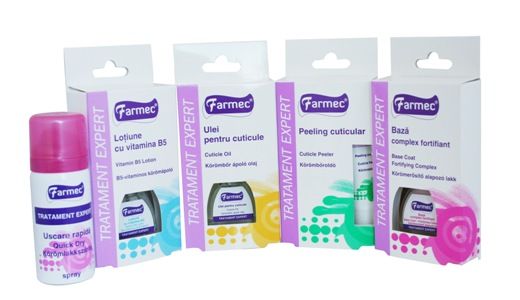 Unghii perfect ingrijite cu Farmec Tratament Expert