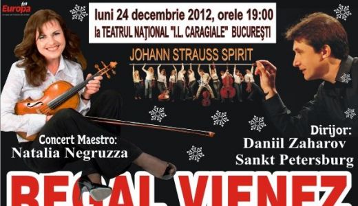REGAL VIENEZ - feerie de iarnă pe 24 decembrie la Teatrul Naţional din Bucureşti.