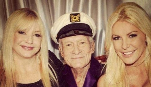 Hugh Hefner s-a CĂSĂTORIT în noaptea de Revelion. Află câţi ani are noua sa soţie!.