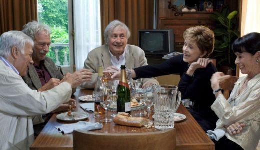 Geraldine Chaplin şi Jane Fonda, dive la vârsta a patra.