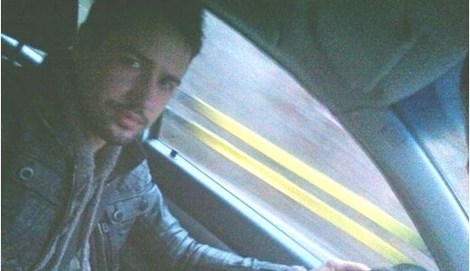 EXCLUSIVITATE! Alexandru Constantin(PRIMA TV) a petrecut revelionul in masina
