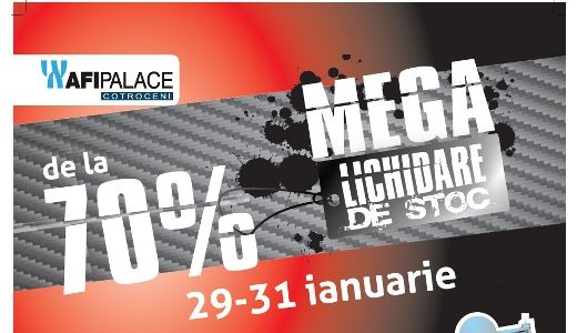 Campania  „MEGA LICHIDARE DE STOC” revine in AFI Palace Cotroceni