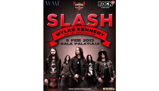 Slash va participa la un meet and greet cu trei fani norocoşi.