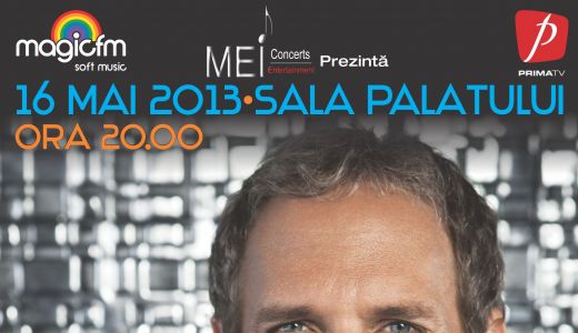 Michael Bolton, concert extraordinar la Sala Palatului pe 16 Mai 2013!