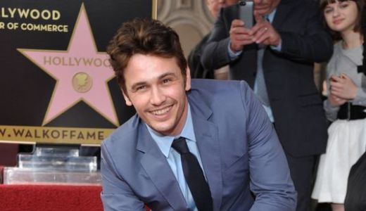 Actorul James Franco a primit o stea pe Walk of Fame.