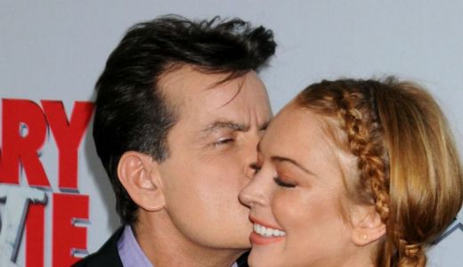 Lindsay Lohan şi Charlie Sheen au petrecut o seară împreună.