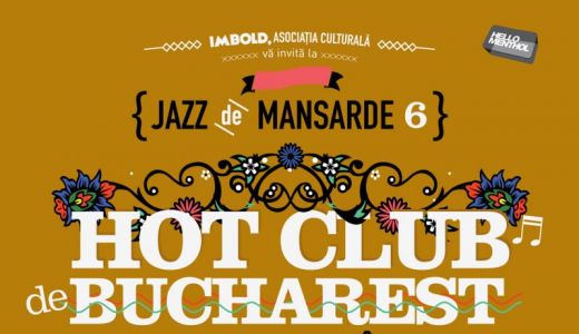 Trupa Jazz Hot Club de Bucharest concertează vineri la Acuarela.