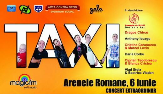 Foştii concurenţi de la Vocea României deschid concertul Taxi de la Arenele Romane.