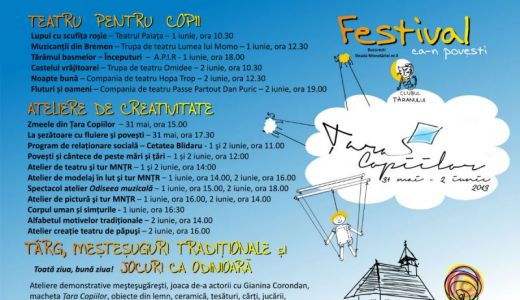 Festivalul Ţara Copiilor la Clubul Ţăranului.