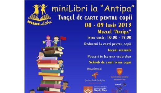 Târg de carte pentru copii în weekend.