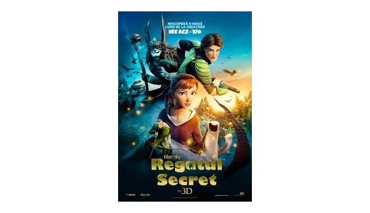 Filmul de animaţie "Regatul secret", lider în box office-ul românesc de weekend.