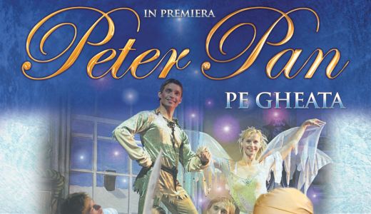 Peter Pan isi spune povestea pe gheata, la Sala Palatului